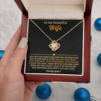 To my beautiful Wife,  I filled this small token with my love and light